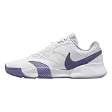Nike Court Lite 4 Damen Tennisschuhe (White/Ghost/World Indigo), White/Ghost/World Indigo, 39 EU