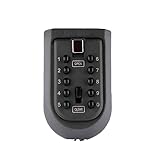 ZADCCS Sicherheitssafe, An der Wand montierter Schlüsselsafe mit Zahlenschloss und 10-stelligem Passwort. Wetterfeste Abdeckung for den Heimgebrauch im Freien für Zuhause, Büro, Hotel