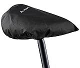 VAUDE Regenschutz für Sättel Schwarz