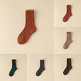 Reitsocken Winter Damen,Damen Stiefelsocken Winter Einfarbig Dicke Thermosocken