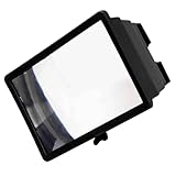 TOGEVAL Handy Bildschirmvergrößerer 3D Ausziehbar mit HD Lupe für Smartphones Mobiles Film und Videowiedergabe Zubehör