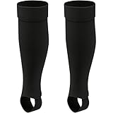 JAKO Unisex Stutzen Uni, Schwarz, M