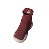 Générique 2024 - Babyschuhe Socken für Kleinkinder Socken für Kleinkinder Sportschuhe zum Ausmalen (Wine, 18), Burgunderrot, 18