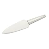Original Kaiser Classic 2in1 Tortenmesser 32 cm, Kuchenmesser Tortenmesser mit Zwei-Klingen-Funktion, Tortenschneider Kunststoff, spülmaschinengeeignet, Weiß