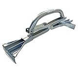 HAROMAC Plattenheber mit Scherengriff – für Gehwegplatten & Terrassenplatten (40–60 cm), belastbar bis 30 kg, rückenschonende Verlegehilfe, mit deutschem Bundespatent - Made in Germany