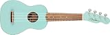 Fender Venice Soprano Ukulele, Walnut Fingerboard, Daphne Blue, Comes with Free Virtual Lessons