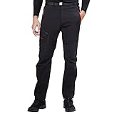 GITVIENAR Herren Gefüttert Outdoorhose wasserdicht Winddicht atmungsaktiv warm Abriebfest Softshellhose Berghose Funktionshose Trekkinghose Wanderhose Herren Winterhose Herbst Winter