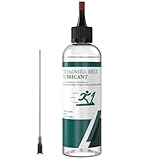 Laufband-Schmiermittel für Laufband, stabiles Schmiermittel, 100 % Silikon, hochtemperaturbeständig, mit 500 cc-Präzisions-Schraubkappen, 120 ml