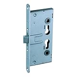 Einsteckschloss für alle gängigen FH-Türen, Stahltürschloss, Türschloss, Entfernung: 72mm // Stulpbreite: 24mm // Dornmaß: 65mm // Vierkantnuss: 9mm Hersteller ISEO überdurchschnittlich hohe Qualität