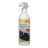 HG Naturstein Arbeitsplatten-Reiniger, Küchenreiniger für Quarz-, Granit- und Marmorarbeitsplatten, für die tägliche und streifenfreie Reinigung - 3 x 500 ml (1500 ml)