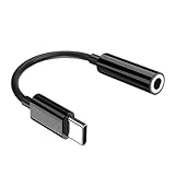 Kopfhörerkonverter - Typ C auf 3,5 mm Audioadapter, USB C -Ohrhöreranschluss | Hi-Fi Sound Transfer Jacks, kompakter Dongle für Smartphone, Laptop, Game-Headset, Studioaufnahmen, DJ-Setup und Anrufe