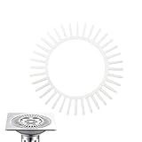 Haar-Fänger für Duschabfluss | Waschbecken Ablaufgitter Haarsieb,Einfach zu reinigendes Filterkorb Anti-Verstopfung Zubehör für Waschbecken und Küchenspüle