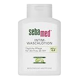Sebamed Intim-Waschlotion pH 6,8, ab den Wechseljahren, reinigt sanft bei Trockenheit im sensiblen Intimbereich und unterstützt den natürlichen Schutz gegen Reizfaktoren und die Feuchtigkeitsbalance