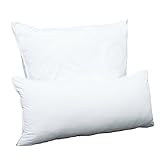 Softsan Mikrofaser Kissen Allergy Wash 40x80 cm allergikergeeignet Kopfkissen mit anpassbarer Füllung, Kochfest waschbar