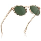 CARFIA Herren-Sonnenbrille, polarisiert, Vintage-Stil, UV400-Schutz, für Fahren und Reisen CA5289