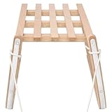 Homgoday Schlitten 110x40x34 cm Sperrholz Schlitten Model93702