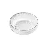 Salatschüssel Süßigkeiten-Flachglas, Küche, Esszimmer, Bar, Geschirr, Salatteller, Zuhause, Glas, Glasschale, runde Obstsalat-Dessertschale(M-Transparent)