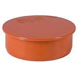 KG - Muffenstopfen DN 125 (125mm) PVC-U Orange Kanalrohr Abwasserrohr Stopfen