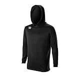 Wilson Sporting Goods Herren Basketball Shooting Hoodie, Herren, Jacke, Wilson Basketball Shooting Hoodie, schwarz, Small