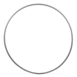 HOOPOMANIA Hula Hoop Rohling 16mm [100cm - weiß] einfarbiger Hula Hoop Reifen aus HDPE