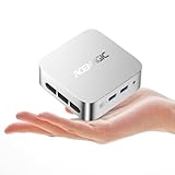 ACEMAGICIAN V1 Mini PC Шin11 Pro, 16GB DDR4 256GB SSD,Ιntel Twin Lake N150(Bis zu 3,6GHz) Micro Desktop Computer Für Heimkino/Business/Office|Dual WiFi|HDMI+DP|USB3.2
