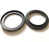 Step-Up-Ringe für Videokamera-Objektiv, 42 mm bis 52 mm, Filterblende, Adapter, Ring, Foto, Bild, fester Stecker, 42–52 mm, 2 Stück, für Fotoaufnahmen, Schrauben, Zubehör