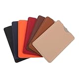 HOMSFOU 7 Stück Teiliges PU Leder Kartenetui mit Magnetfeldschutz Schlanke Bankkartenhüllen für Männer und Frauen Diebstahlschutz Kreditkartenhüllen Leichtes Kartenetui für Geldbörse und