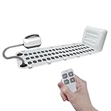 Badewanne Spa Matte, Luftsprudelbad Sprudelmatte, Whirlpool Badewannenmatte mit Kissen, Portable Bubble Bath Massager mit 6 Geschwindigkeit Blasen für Home Relaxation, Anti-Rutsch-Saugnäpfe