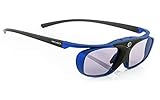 Hi-Shock Deep Heaven 3D Brille - kompatibel mit Sony, Samsung, Panasonic 3D TV & 3D-RF Beamer | SSG-3570CR, TDG-BT500A, TY-ER3D5ME / ER3D6ME 120 Hz