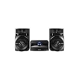 Panasonic SC-UX104EG-K CD-Micro-Musik (Bluetooth, Tuner (DAB+/FM), USB, AUX-IN, DJ Jukebox, 300 Watt RMS) schwarz