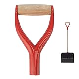 Schaufelstielersatz – langlebiger Griff für Grabwerkzeuge | Spatengabel Schaufel Gartenaufsatz | Easy-Fit Rechengerät Griff für Rasen, Hofarbeit, Gartenarbeit im Freien, Bauernhofwerkzeuge