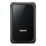 Apacer AC532 1 TB Festplatte, schwarz, SuperSpeed USB 3.2 Gen 1, 2,5'