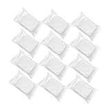 Ipetboom 1 Packung Wattepads schrubben Feuchtigkeit Falten Gesichts- Gel make up pads abschminkpads Kosmetikpad makeup remover wipes komprimierte Vliespolster Gesichtsreinigungskissen Weiß