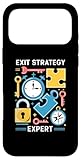 Hülle für iPhone 17 Pro Max Exit Strategy Expert Escape Room