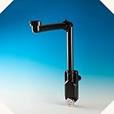 LIRA A827426 Siphon für Waschbecken, Schwarz