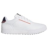 adidas Herren Retrocross Spikeless Golf Sneakers, FTWR White FTWR White Collegiate Navy, 43 1/3 EU