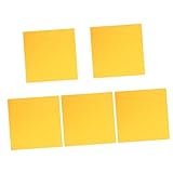 SUPVOX 5 Stück Teiliges Filz Schallschutzpaneel Schalldämmende Wandplatten für Musikraum und Geräuschreduzierende Akustikpaneele Schallabsorbierend Langlebig und Atmungsaktiv Gelb