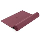 LOTUSCRAFTS® Yoga Matte 5 mm dick, universell einsetzbar als Yogamatte, Sportmatte, Gymnastikmatte, Fitnessmatte, Yogamatte Rutschfest, Yoga Mat, Matte Sport, Trainingsmatte, Yogamatten, Pilates Matte
