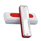 Mundharmonika für Erwachsene, Anfänger, Paddye-Skala, G, niedrige und andere Töne, Spielinstrument (10 F Paddy)