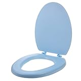 Gatuida Ersatz Toilettensitz Weicher Klodeckel für Badezimmer Komfortabler Wc Sitz mit Absenkautomatik Leicht zu Reinigen für Zuhause Förmiger Sitz