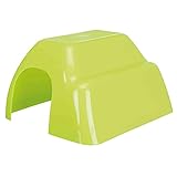 Trixie Kunststoff Haus für Meerschweinchen, 23 x 15 x 26 cm, Farblich sortiert