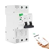 FI Schutzschalter 63A 30ma Wlan Sicherungsautomat tuya/Smart Life APP Recovery Reclosing Smart Circuit Breaker Wiedereinschaltbarer Leckageschutz Leckage Über Unterspannungsschutz.