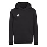 adidas Unisex Kinder Entrada 22 Sweat Hoodie, Black, 152