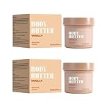 2PCS Body Butter Body Moisturizer Winter Hydration, Moisturization, Skincare Relieve Dryness, Softness