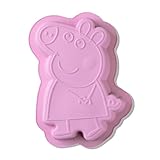 Dr. Oetker Silikon-Motivbackform Peppa Wutz – 1200 ml, säureresistent und hitzebeständig – Perfekt zum Backen mit Kindern und Fans von Peppa Pig, ideal für Kindergeburtstage, Pink