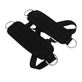 HONITANO Verstellbare Taekwondo Bein Trainingsmanschetten Gewichtete Fußschlaufen für Krafttraining Stabiler Schutz zur Verletzungsprävention Geeignet für Kabelzugmaschinen und