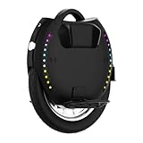 KINGSONG Elektrisches Einrader KS-18XL, Erwachsene,Schwarz, Motor 2200W, Reichweite bis zu 80km, Flansch 20km/h, Aufblasbarer 18' Reifen, Lautsprecher und Bluetooth