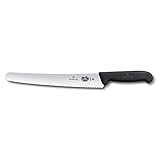 Victorinox V-5.29 33.26 Konditorsäge mit Wellenschliff, 26cm, Edelstahl, schwarz