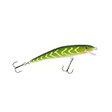 Balzer Wobbler UV Booster 9cm 9g Zanderwobbler, 1er Stück, Pike, Nadelspitze, Hartstahl