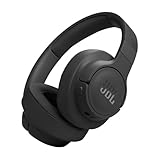 JBL Tune 770 NC – Kabellose Over-Ear-Kopfhörer mit adaptivem Noise-Cancelling und faltbarem Design – Bis zu 70 Stunden Akkulaufzeit mit Schnellladefunktion – Schwarz